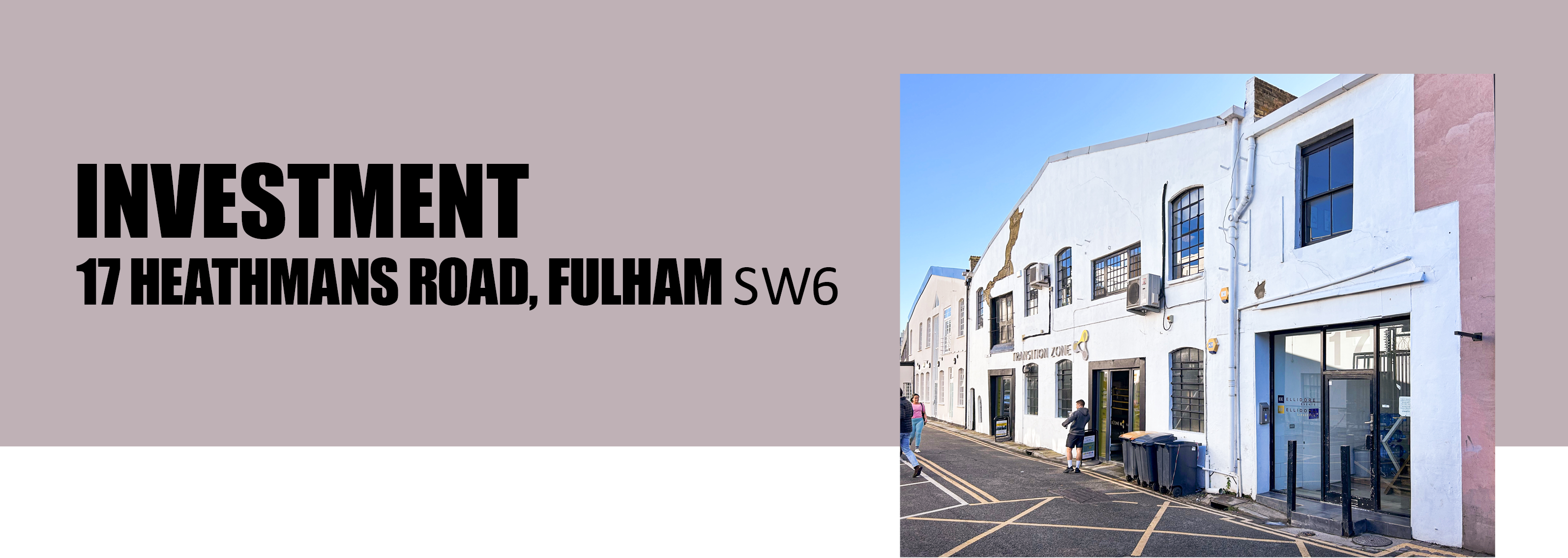 17 Heathmans Road Fulham, Investment sale